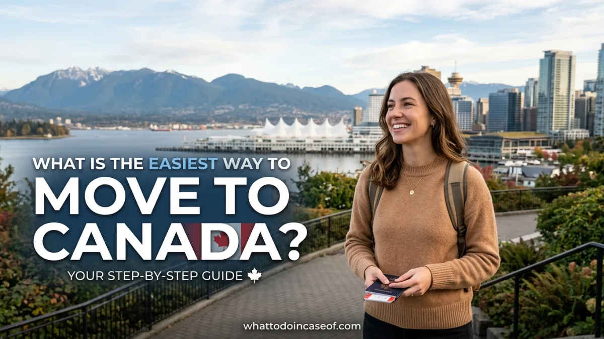 What Is the Easiest Way to Move to Canada?