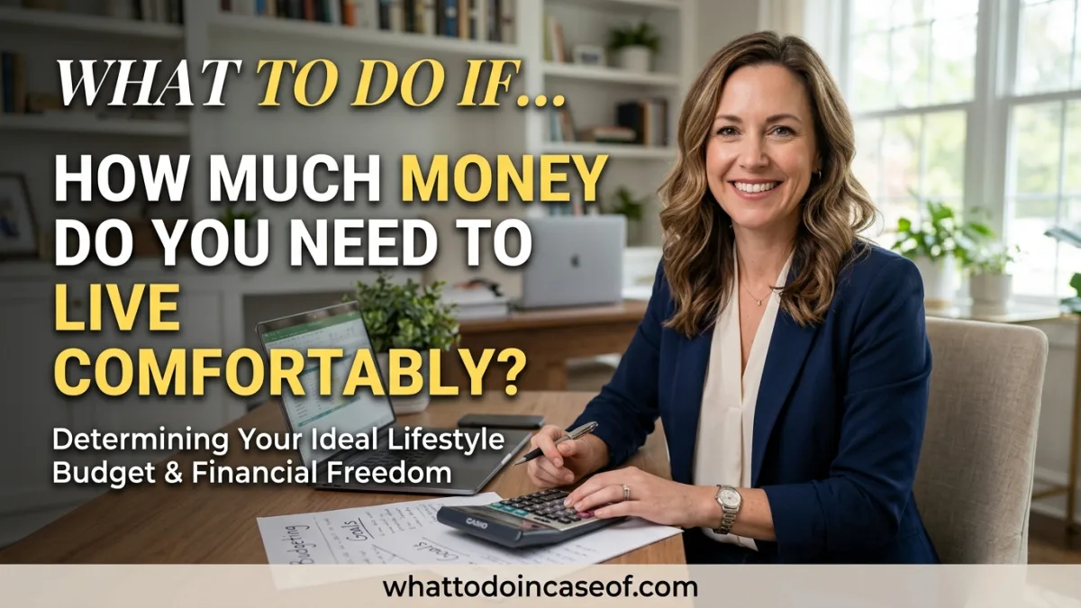 How Much Money Do You Need to Live Comfortably?