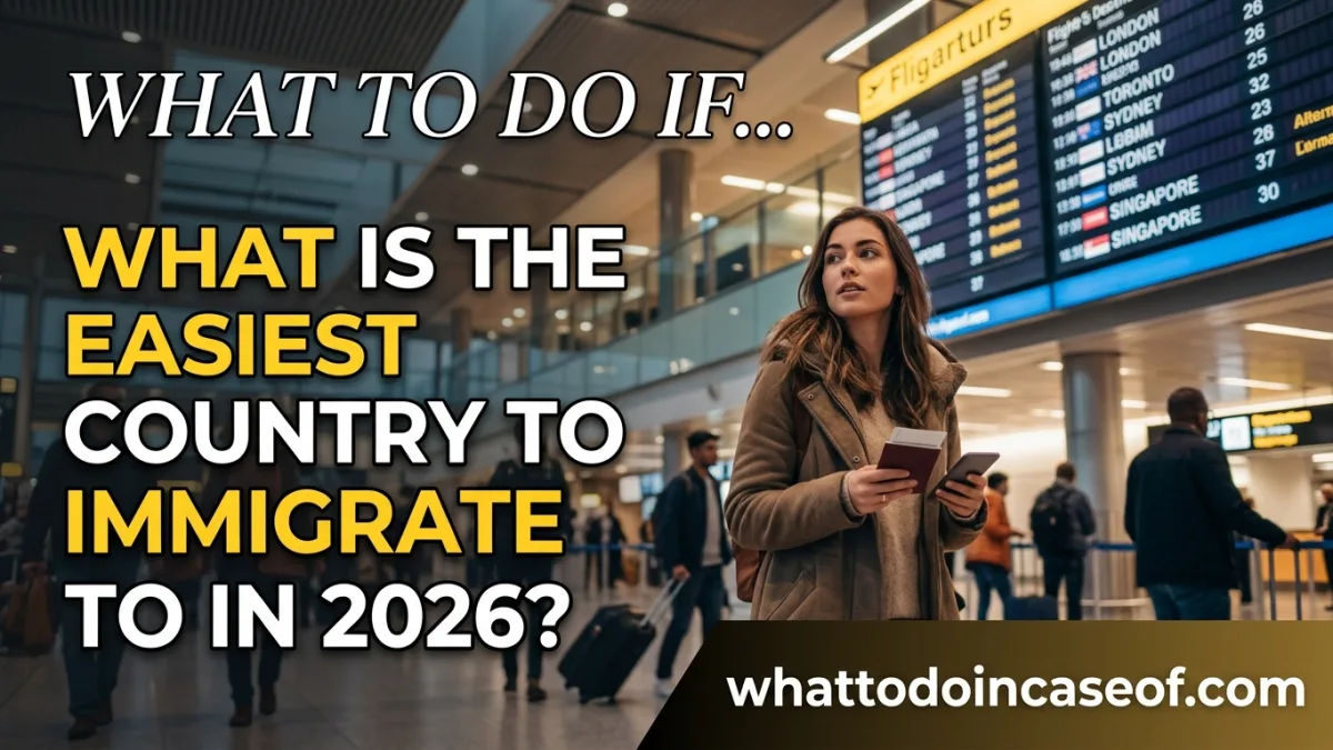 What Is the Easiest Country to Immigrate to in 2026?