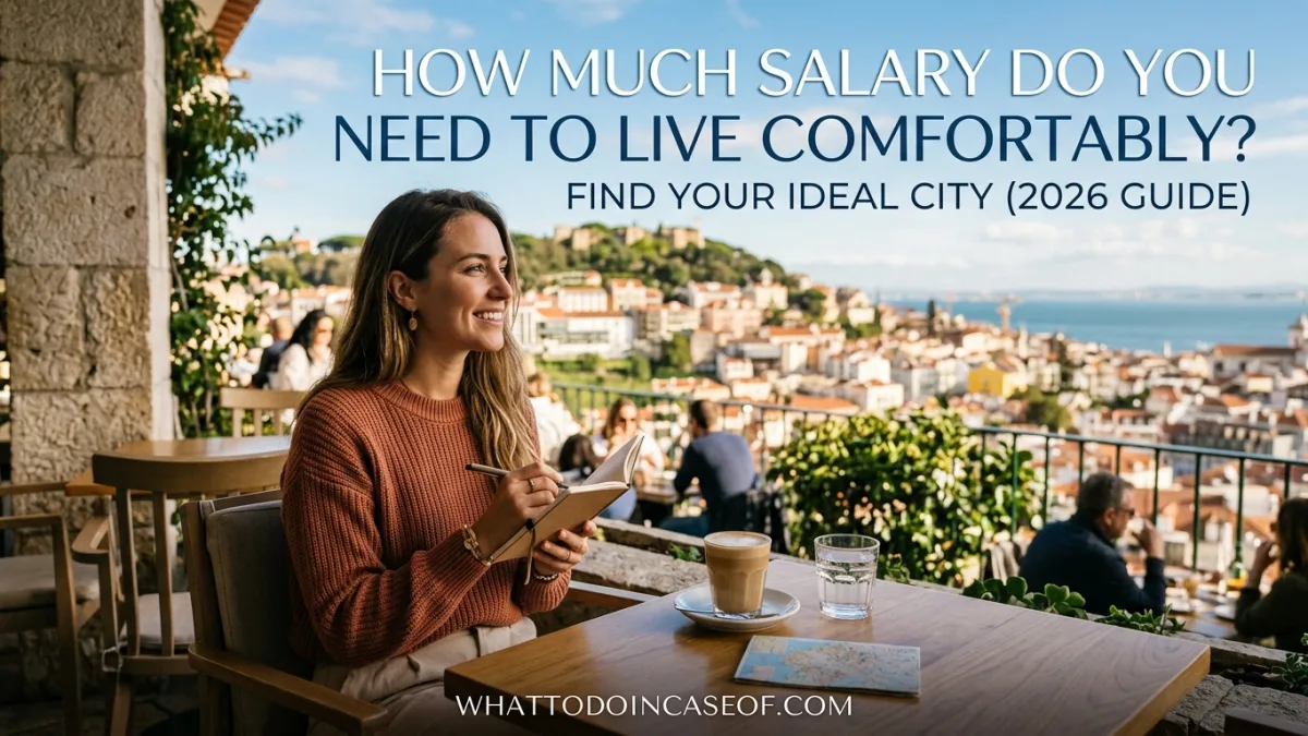 How Much Salary Do You Need to Live Comfortably? Find Your Ideal City (2026 Guide)