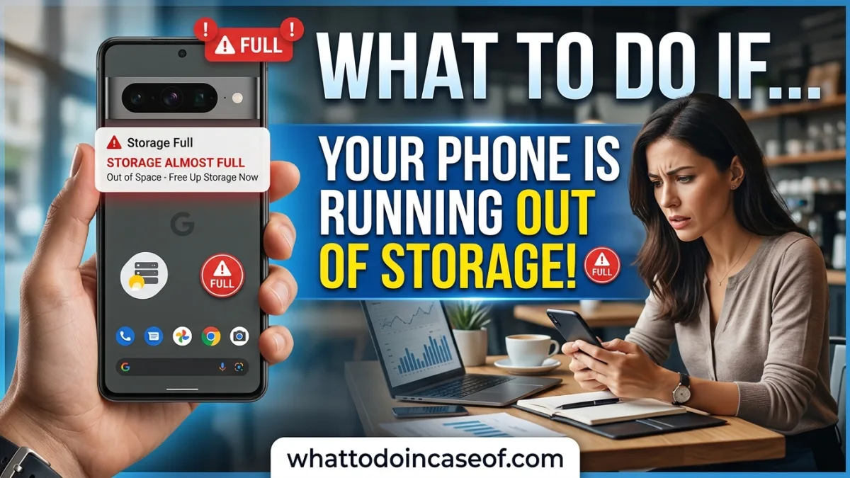 What to Do If Your Phone Is Running Out of Storage