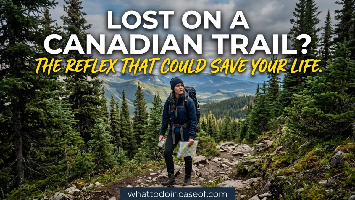 Lost on a Canadian Trail? The Reflex That Could Save Your Life
